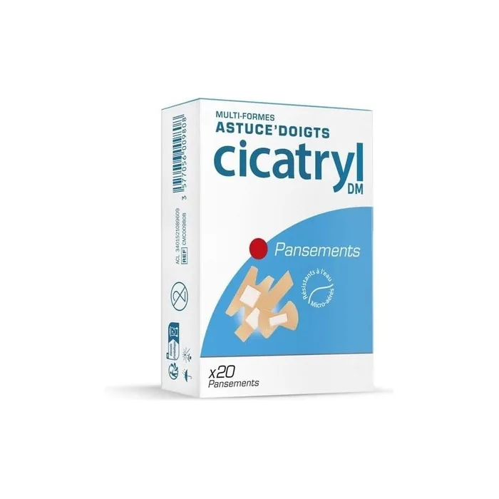 Cicatryl Astuce Doigts Bandages X20