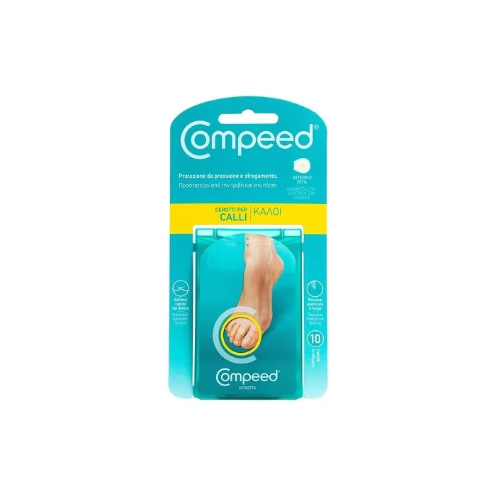 Compeed Corn Plasters for Feet - Long Lasting and Ideal for Interior Use