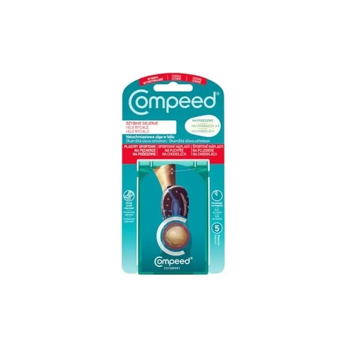 Compeed Blister Plasters For Sport Soles - 5 Pieces