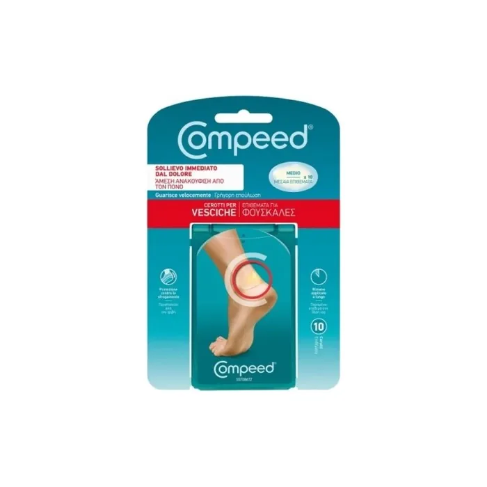 Perrigo Italia Srl Compeed Blister Plasters Medium 10 Pieces
