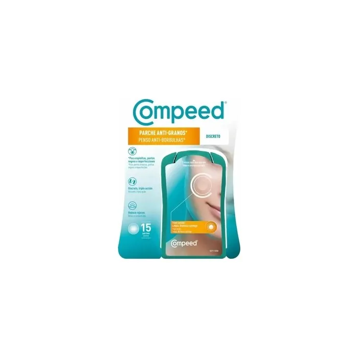 Compeed Discrete Patch Antiblister 15 Units By Compeed