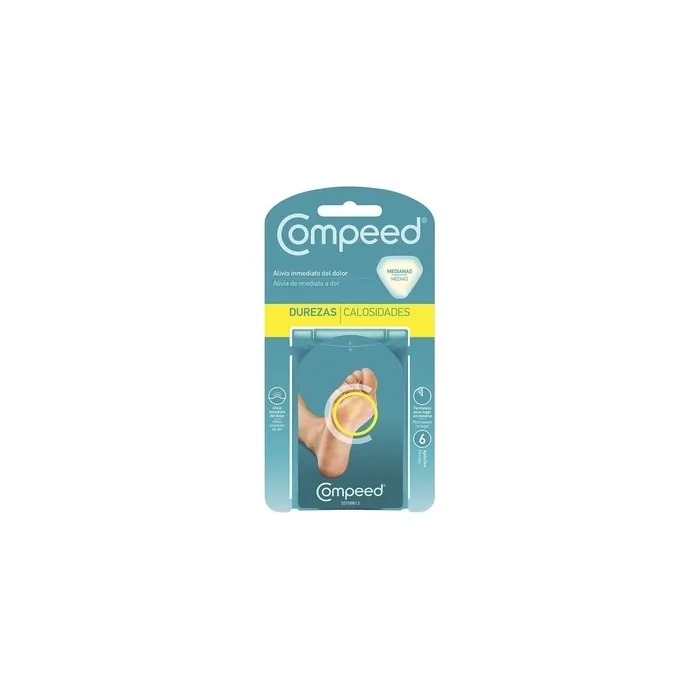 Compeed Medium Callus Plasters 6 Pieces By Compeed