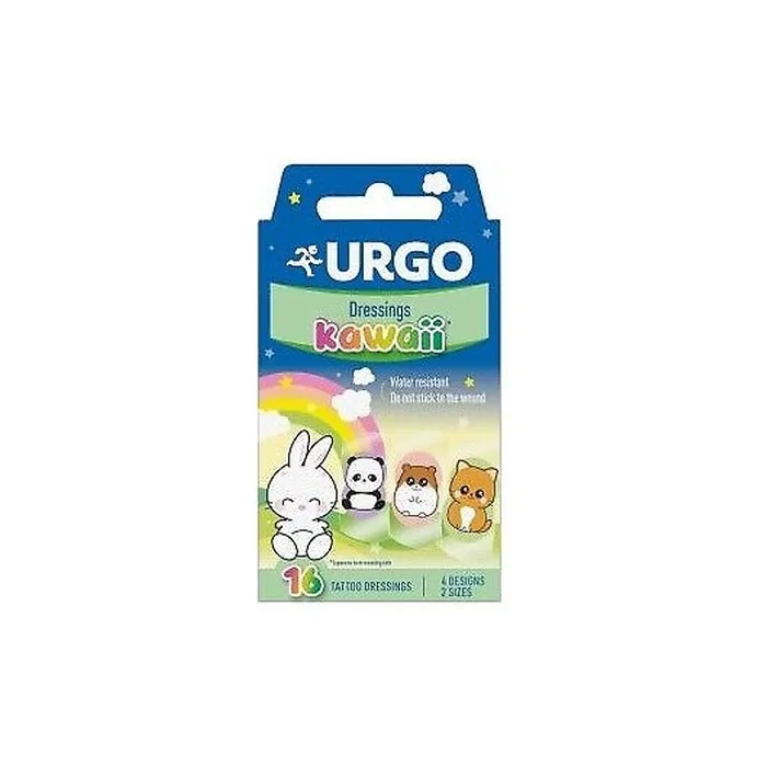 Urgo Children's Tattoo Plasters 16 Pcs - For Children Aged 3 and Up