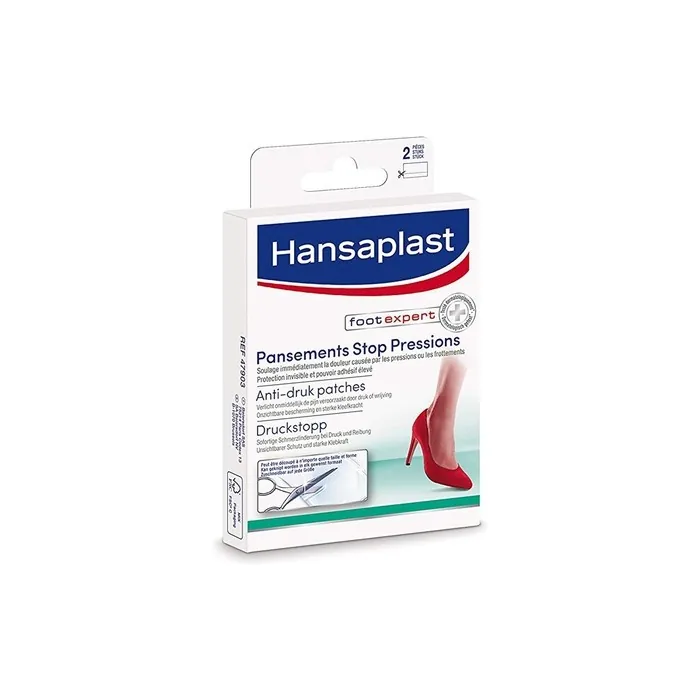 Hansaplast Expert Foot Dressing 2 Pressure Relief Dressing Strips - Pack of 2
