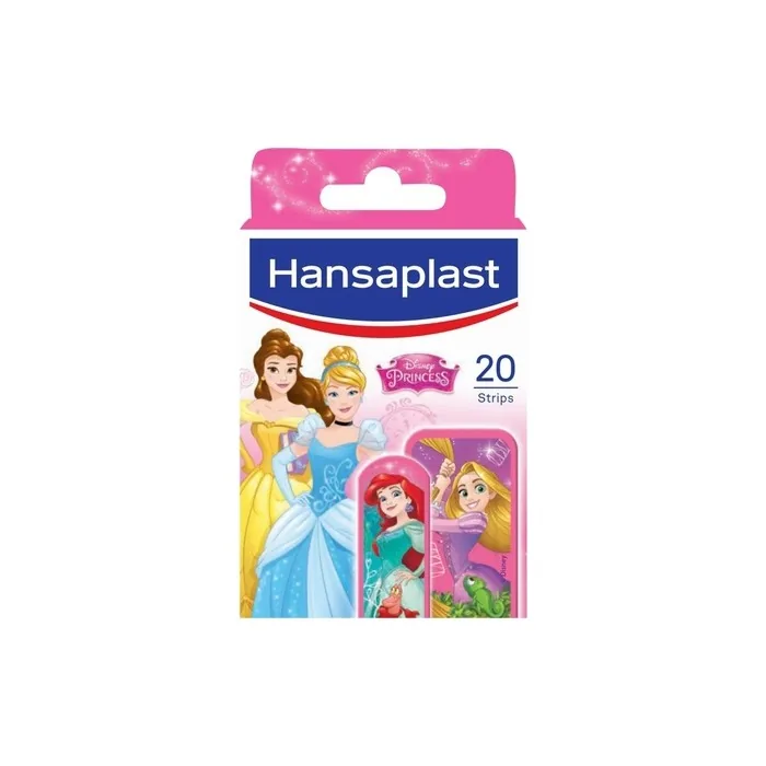 Hansaplast Disney Princess 20 Plasters Pre-Cut Sterile Adhesive Tape