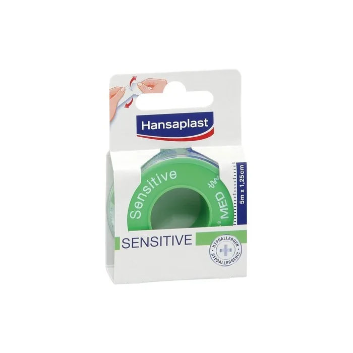 Hansaplast Sensitive Fixing Plaster 5m x 1.25cm