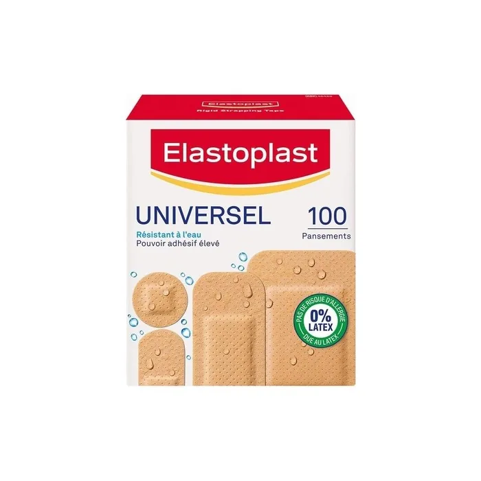 Elastoplast Universal Plasters 100 Plasters in 4 Sizes