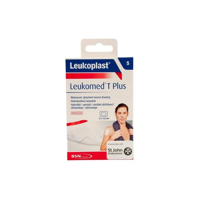 Aposito Leukomed T Plus Adhesive 8x10cm Dressing 5 Units