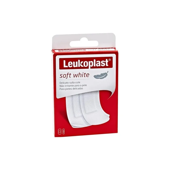 Leukoplast Soft White Gentle Plaster 20 Assorted Plasters