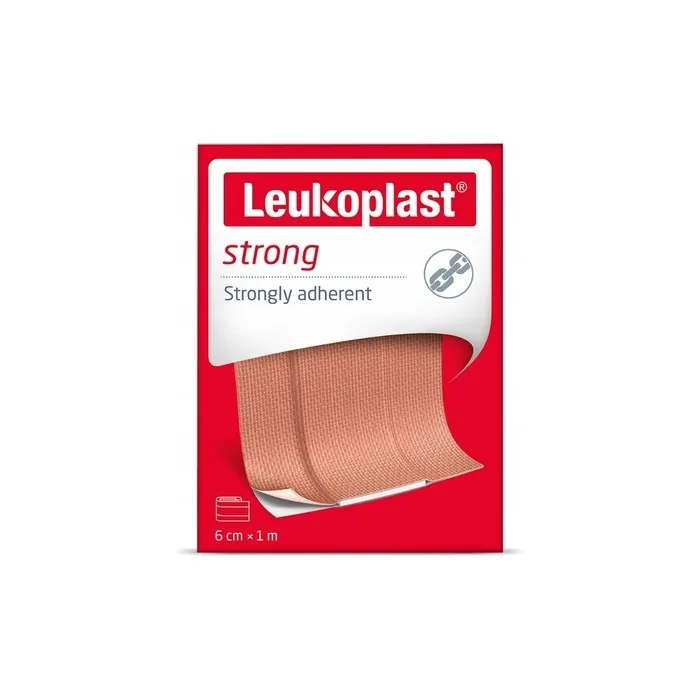 Leukoplast Strong Plaster With Dressing 1 M X 6 Cm, 1 Piece