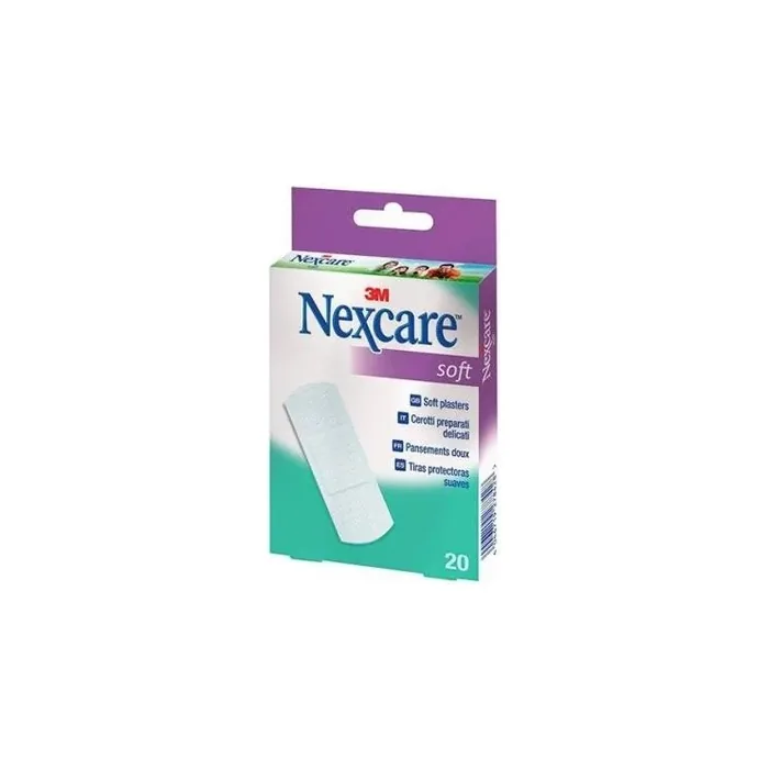 Nexcare Nexcare Soft Dressings 19x76mm 20 Units