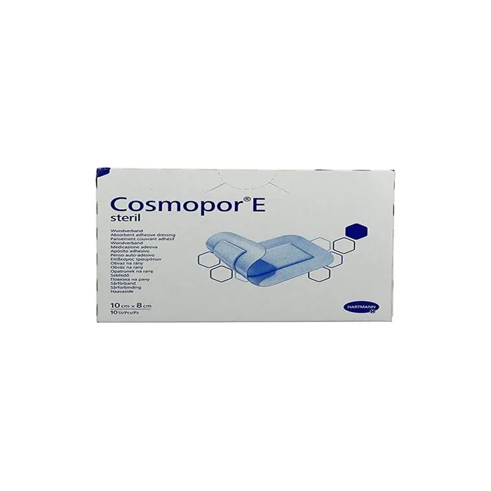 Hartmann Cosmopor E Sterile Plaster 10 x 8 cm - Pack of 10
