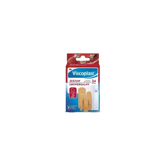 Viscoplast Universal Set 24 Pieces First Aid Bandages