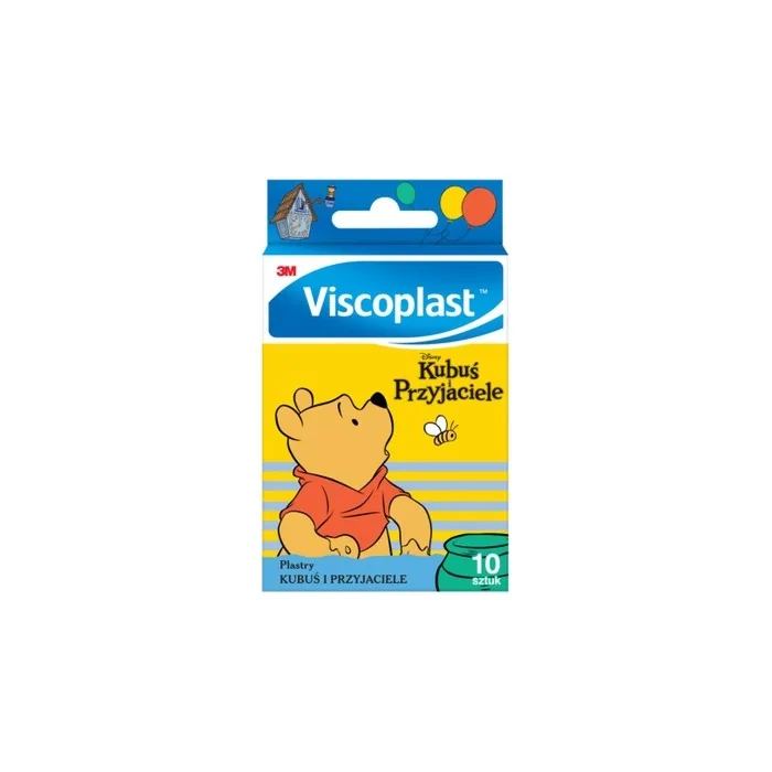 3M Viscoplast Children's Plasters Kubus & Friends 10-Piece Set