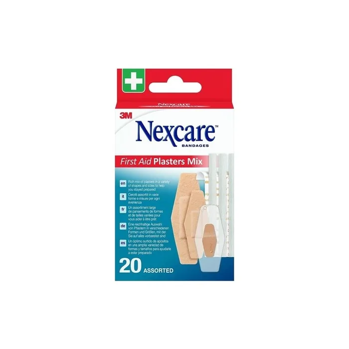 Nexcare First Aid Plasters Mix Assorted