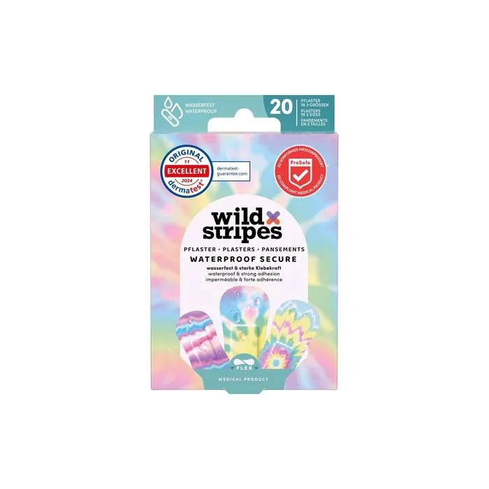 Wild Stripes Waterproof Rainbow Bandages