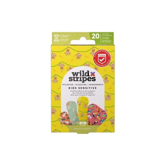 Wild Stripes Children's Jungle Vibe Stylish Plaster Set