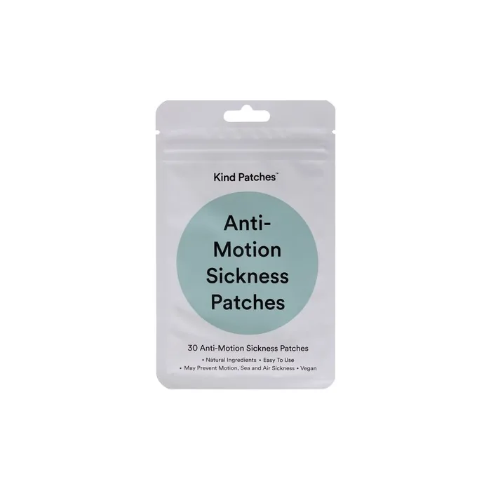 Kind Patches Antimotion Sickness Patches 30 Count
