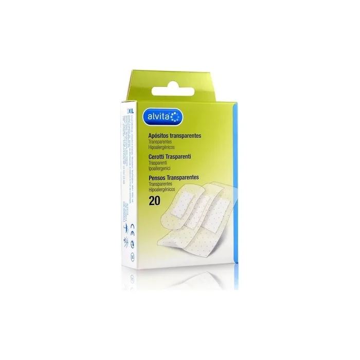 Alliance Healthcare Transparent Plaster 20 Pieces