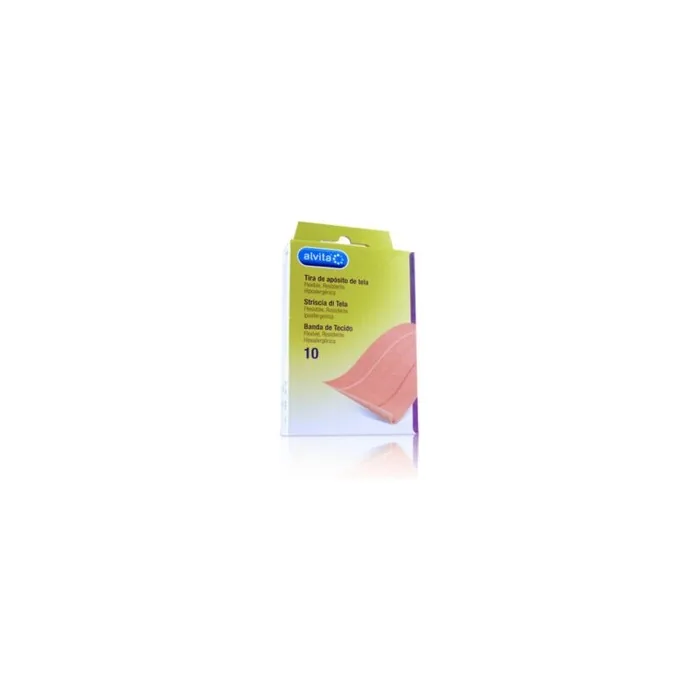 Alvita Canvas Strip Bandages Size 10