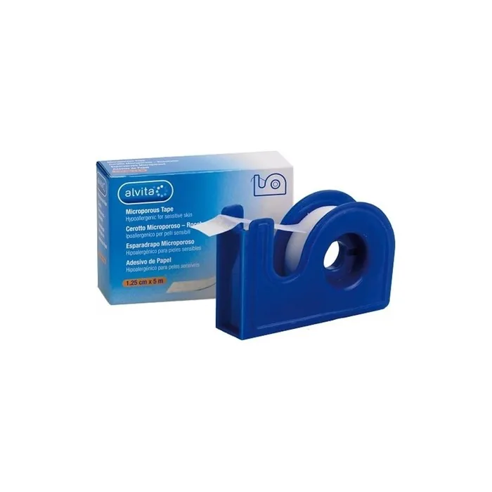 Alvita Microporous Plaster in Spool 1.25cm x 5m