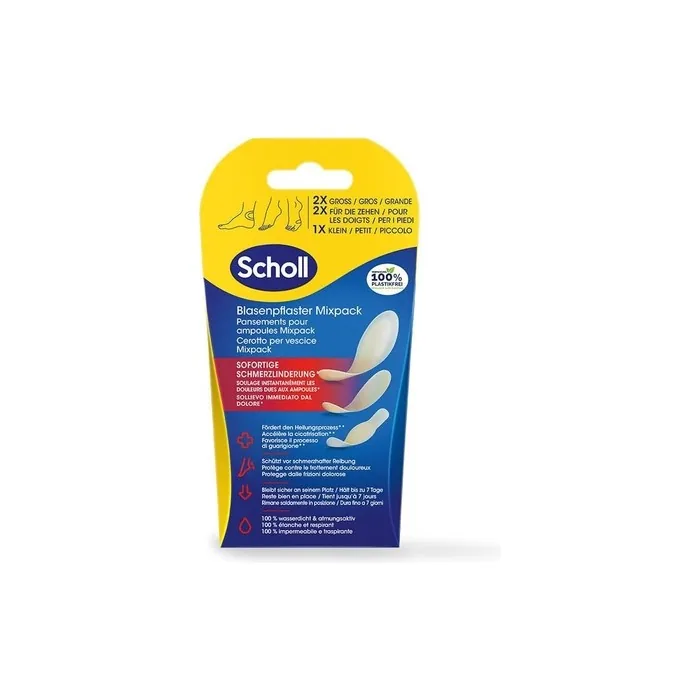 Scholl Transparent Blister Plasters with Hydraguard