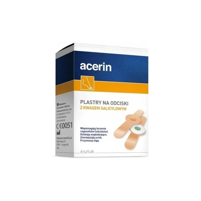 Acerin Corn Plasters - 6 Pieces