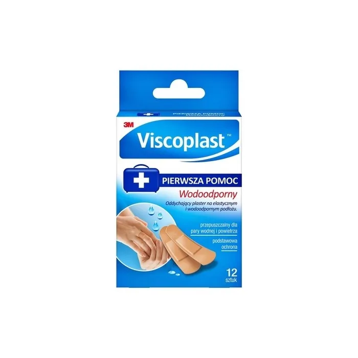 Viscoplast Waterproof Plaster Set 12 Pieces