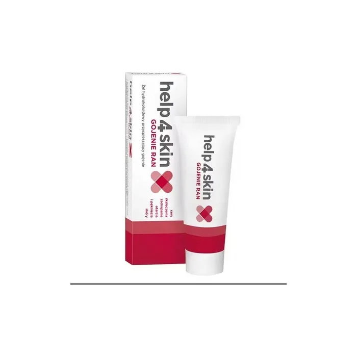 Help4skin Wound Healing Hydrocolloid Gel 20g For Wounds Cuts Scratches Burns