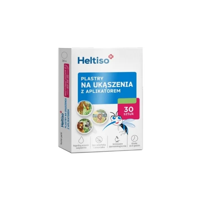 Heltiso Insect Bite Plaster With Applicator 30 Pieces