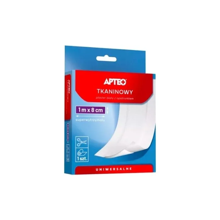 Apteo Care Fabric Plaster With Dressing, 1m X 8cm, Long Validity