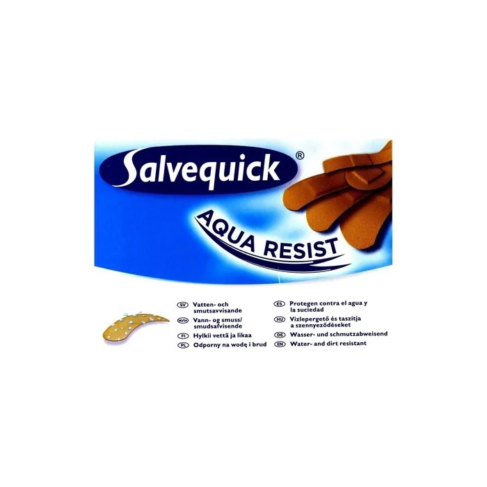 Plastry Salvequick Waterproof Aqua Resist 40 Pieces