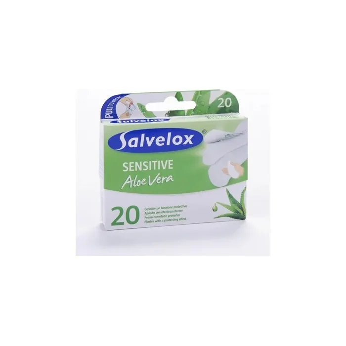 Salvelox Salvelox Sensitive Aloe Vera 20 Dressings