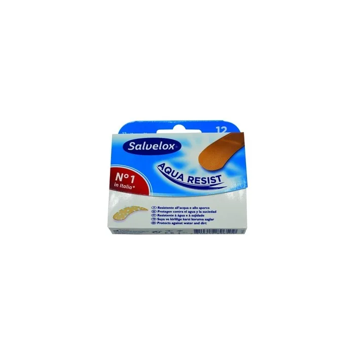 SALVELOX 12 Pcs Water Resistant Intensive and Penetrating White Musk Scented Plasters - Pack of 12