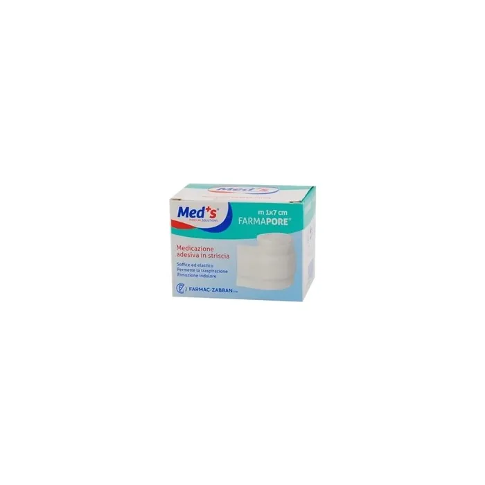 Farmaczabban Spa Med's Farmapore Adhesive Dressing Strip 1m X 7cm