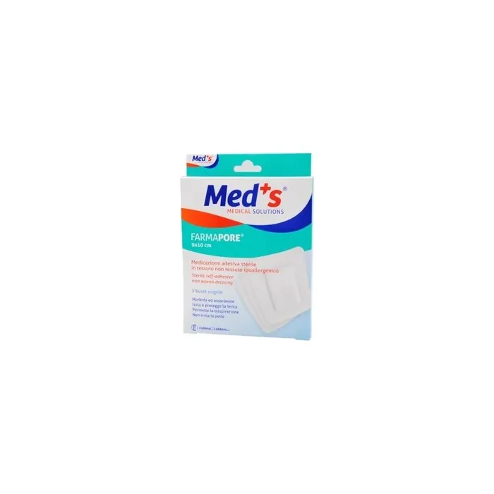 Farmaczabban Spa Med's Farmapore Adhesive Sterile Hypoallergenic Dressing 9cm X 10cm