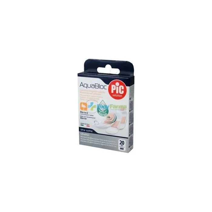 Pikdare Pic Acquabloc Waterproof Bandage 20 Pieces Mix