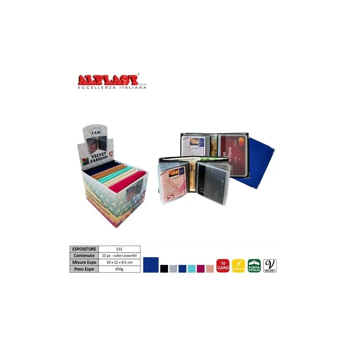Alplast Velvet Fashion 12 Pieces Alplast Art.531 Piece 1