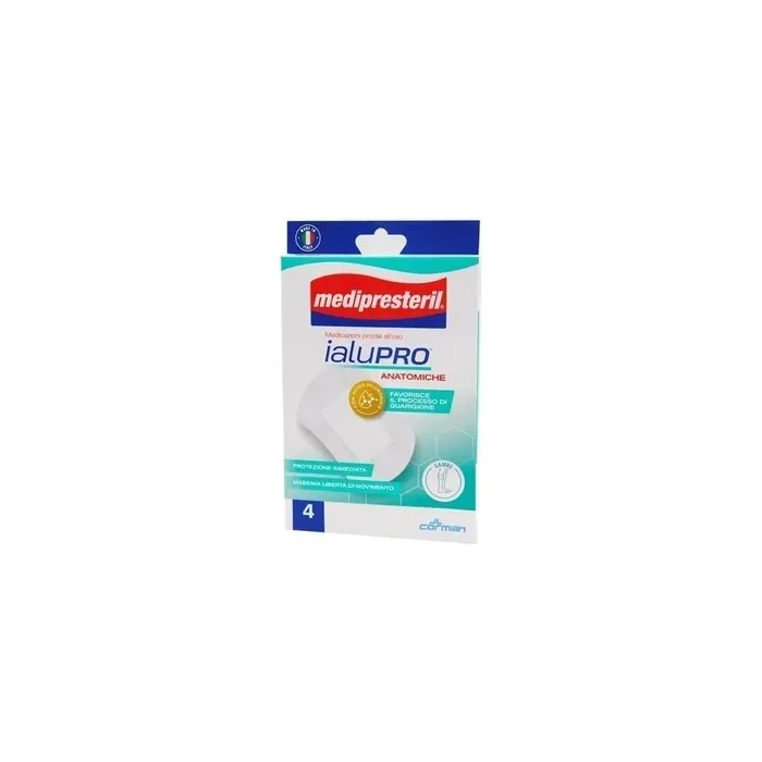 Corman Medipresteril Ialupro Anatomical 4 Readytouse Dressings For Legs