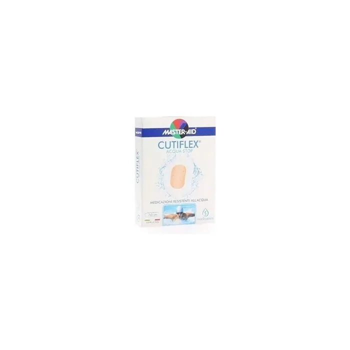 Pietrasanta Pharma Master Aid Cutiflex Water Stop Bandage 5 Bandages 7x5cm