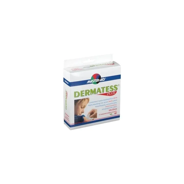 Pietrasanta Pharma Master Aid Dermatess Plus Hypoallergenic Dressing 12 Dressings 10x10 Cm