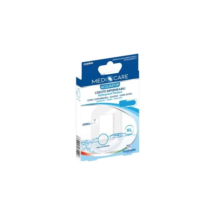 Gammadis Farmaceutici Medicare Waterproof Plasters 5 x 7.5 cm - Pack of 5