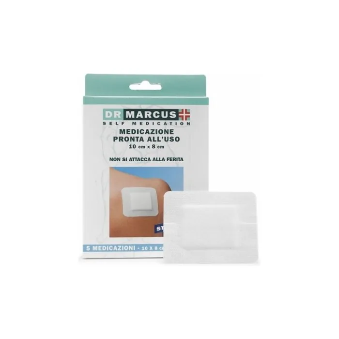 Dr. Marcus Anti-Ad Plasters - 10x8 Cm, Pack Of 5