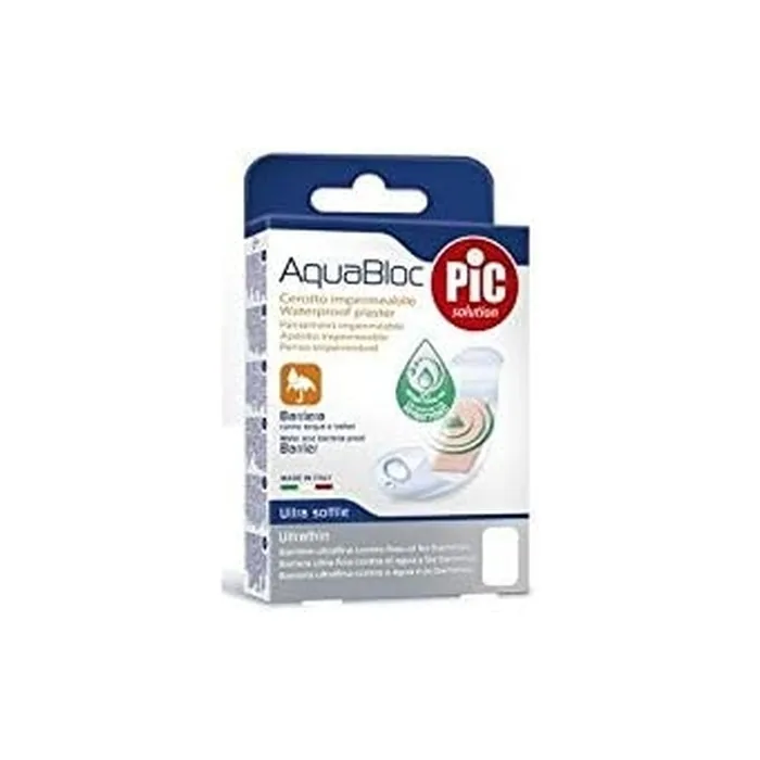 PIC Aquabloc Waterproof Post-Operative Adhesive Bandage 5 Pieces 10x10cm