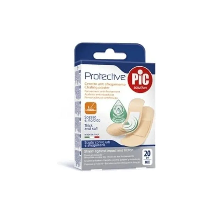 Pic Protective Mixed Anti-Friction Band-Aids 20 Pieces