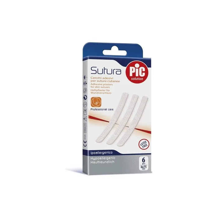 Artsana Pic Sutura Cerotto 6 X 75mm 6 Pieces