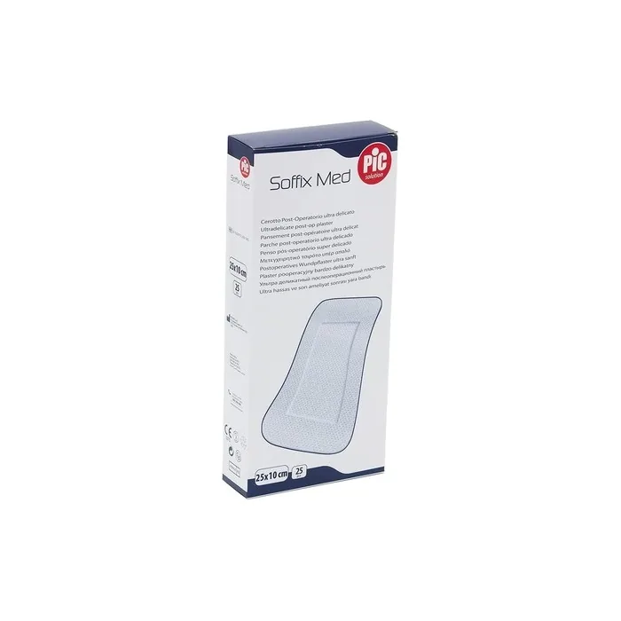 Pic Solution Soffix Med Ultra Delicate Postoperative Patch 25 Pieces 25cm x 10cm