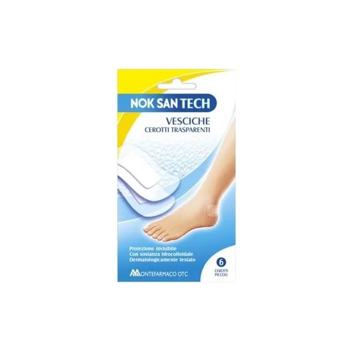 Nok San Tech Small Transparent Patches for Blisters