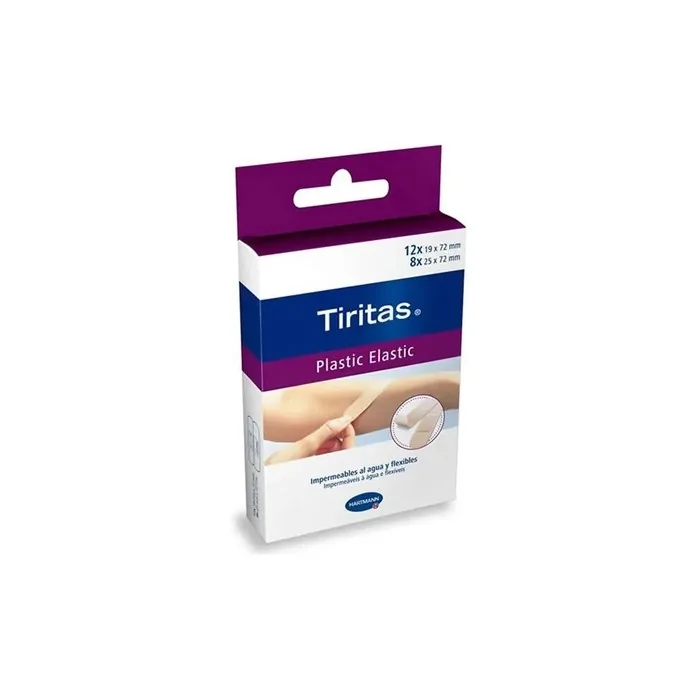 Hartmann Plastic Elastic Brand Aids 20 Units