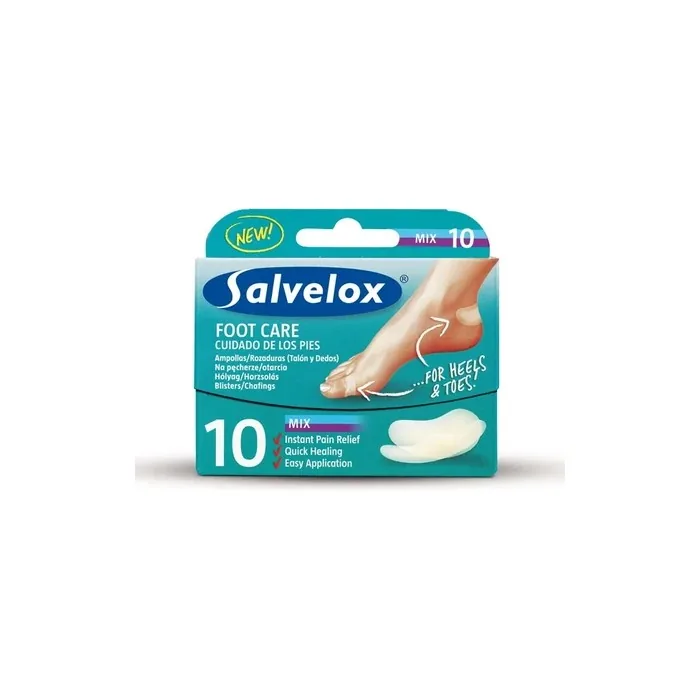 Salvelox Salvequick Foot Care Mix Blisters 10 Units